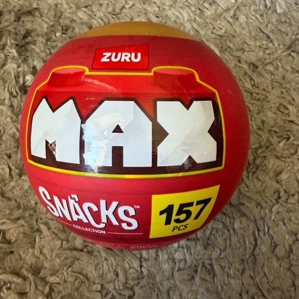 Zuru Max Build More Snacks Collection Mystery Capsule 157 Pcs‎ Blind Ball New